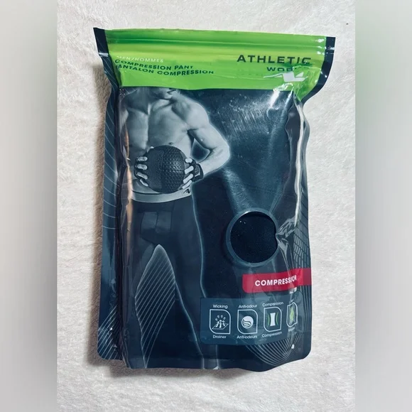 Athletic Works Compression Pants - Picture 1 of 4